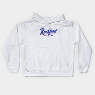 Defunct Rockford Royals Baseball 19 Kids Hoodie